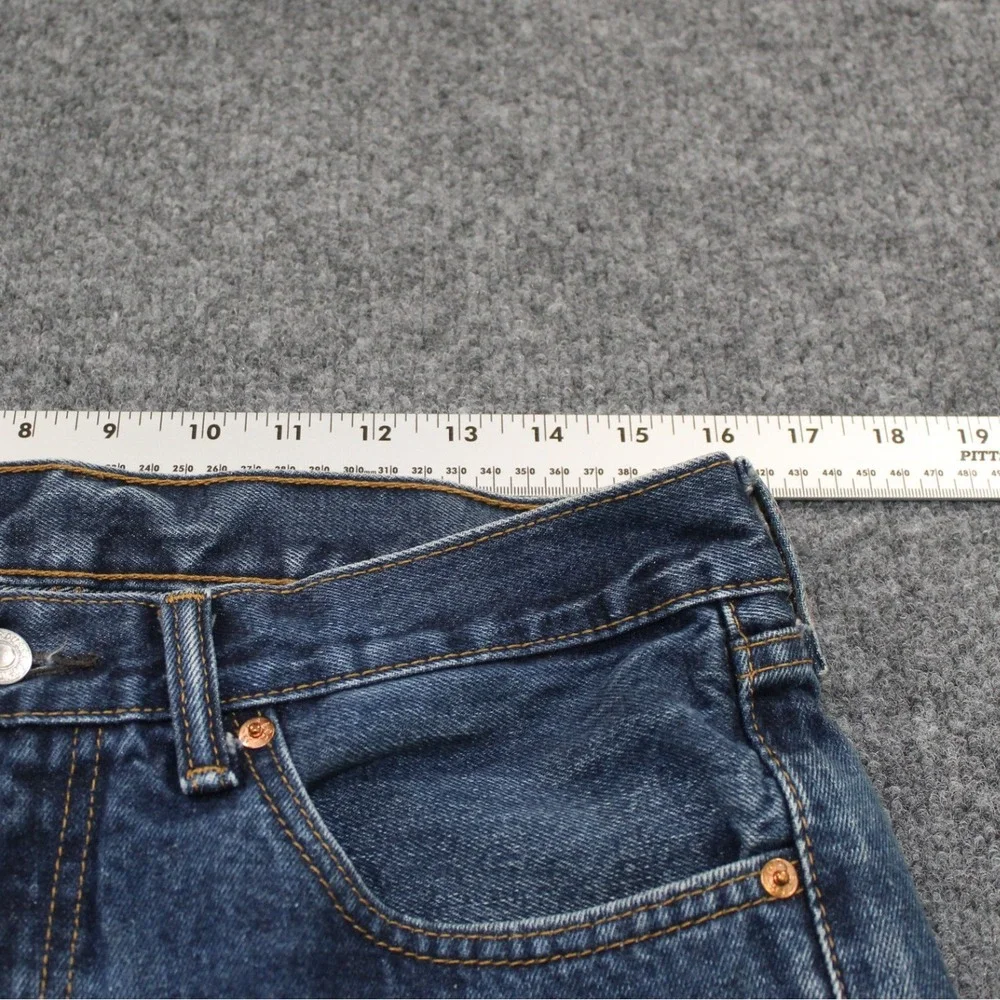 Levi's 505 Regular Fit Jeans W33 L32 Blue‎ Denim Pants